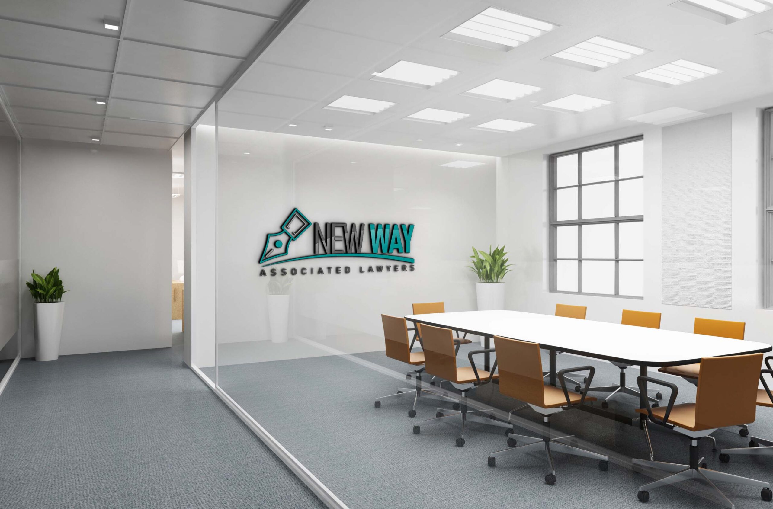 Free Office Logo Mockup by GraphicsFamily.com